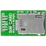 MIKROE-314, SIM Card Holder Board, Держатель для SIM-карт