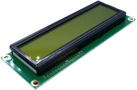 Фото 1/2 WH1602L1-YYH-CT#, LCD дисплеи