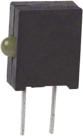 Фото 1/5 555-2401F, Yellow Right Angle PCB LED Indicator, Through Hole 3 V