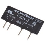 CX241R, Solid State Relay, 1.5 A Load, PCB Mount, 280 V rms Load, 10 V dc Control