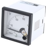 D48MIS150V/2-001, Analogue Voltmeter AC, 45 x 45 mm