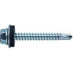 саморез кровельный 5.5x51 цинк, кор. 100 шт., сверло PT.3 шайба EPDM 550511000100