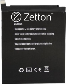 Фото 1/3 Аккумуляторная батарея (аккумулятор) Zetton для Xiaomi Redmi Note 4, 4 Pro 3.85V 4100mAh