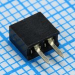 PBS2-2 (DS1026-01 -1x2S), Гнездо на плату 2мм 1х2pin прямое