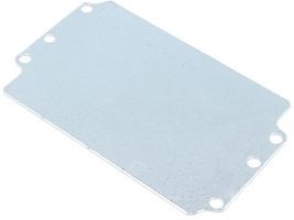 9511043, Mounting Plate for ALN Enclosures, 69 x 114mm, Galvanised Steel