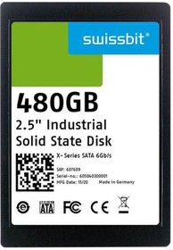 SFSA480GS2AK2TO- I-8C-236-STD, Solid State Drives - SSD 480 GB - 5 V X-73 3D TLC -40/+85C