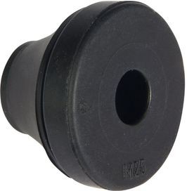 FEM-C 4-7 L, Cable Grommet, M12, 4 ... 7mm, Neoprene, Black