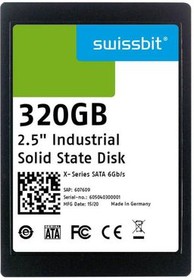 SFSA320GS2AK4TO- I-8C-22P-STD, Industrial SSD X-76 2.5" 320GB SATA III