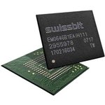 SFEM008GB1EA1TO- I-GE-12P-STD, eMMC Industrial Embedded MMC, EM-26, 8 GB ...