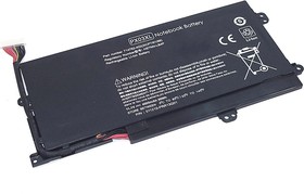 Фото 1/2 Аккумулятор OEM (совместимый с PX03XL, HSTNN-LB4P) для ноутбука HP Envy 14-k 11.25V 4340mAh черный
