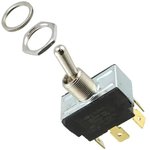 2GM51-73, Toggle Switches 2-pole, ON - OFF - ON, 10A/15A 250VAC/125VAC 3/4 HP ...