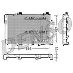 drm17071, Радиатор охлажд. ME C 180/200/220 AC A/T