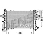 drm20084, Радиатор охлажд. OP ASTRA G 1.7 TD/ZAFIRA 2.0-2.2 Dti