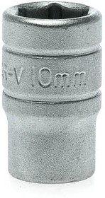 Фото 1/2 M140510-C, 1/4 in Drive 10mm Standard Socket, 6 point, 25 mm Overall Length