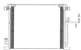 52519802, Радиатор кондиционера