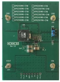 AP62301WU-EVM, Power Management IC Development Tools DCDC Conv HV Buck null null