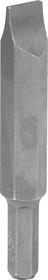 188012S, KING TONY Вставка (бита) торцевая 5/16", Slotted, 12х2,0 мм, L = 80 мм