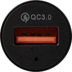 16-0282, Зарядное устройство в прикуриватель USB, 5V, 2.4 A, черное