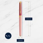 Ручка перьев. Waterman Hemisphere Colour Blocking (2179896) Pink GT F сталь ...