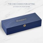 Ручка перьев. Waterman Hemisphere Colour Blocking (2179896) Pink GT F сталь ...