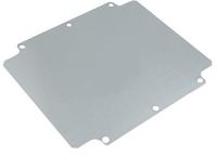 9511149, Mounting Plate for ALN Enclosures, 146 x 146mm, Galvanised Steel