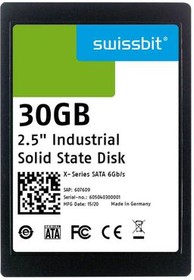 SFSA030GS2AK1TO- I-5S-236-STD, Solid State Drives - SSD 30 GB - 5 V X-73 3D TLC -40/+85C