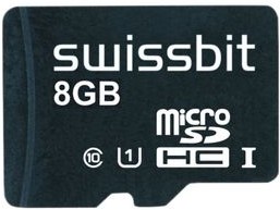 SFSD008GN1AM1TO- I-5E-22P-STD, Memory Cards Industrial microSD Card, S-56u, 8 GB, 3D PSLC Flash, -40C to +85C