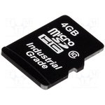 USD-4GB-Industrial, Memory Cards Micro SD Phison industrial card 4Gb