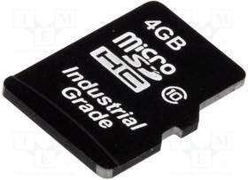 Фото 1/2 USD-4GB-Industrial, Memory Cards Micro SD Phison industrial card 4Gb