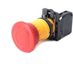 SB5 Emergency Stop Button Assembly 22mm 40mm Rotate for Return Plastic 1NZ SE ...