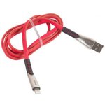 (6957531087953) кабель USB HOCO U48 Superior для Lightning, 2.4А, длина 1.2м, красный
