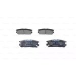 0986424367, Колодки тормозные дисковые GREAT WALL HOVER/ISUZU TROOPER/OPEL ...