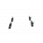 0986424416, Колодки тормозные FORD Sierra (87-93) передние (4шт.) BOSCH