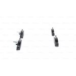 0986424416, Колодки тормозные FORD Sierra (87-93) передние (4шт.) BOSCH