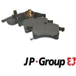 1263600310, JP1263600310_колодки дисковые передние!\ Opel Astra G 1.8i-2.2i/TDi ...