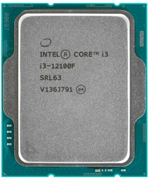 CPU Intel Core i3-12100F Alder Lake OEM | купить в розницу и