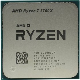 Фото 1/3 CPU AMD Ryzen 7 3700X OEM (100-000000071(А)){3.6GHz up to 4.4GHz Without Graphics AM4}