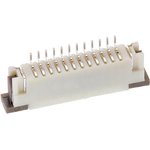 68611114122, WR-FPC 1mm Pitch 11 Way Horizontal Receptacle FPC Connector ...