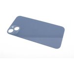 Задняя крышка (стекло) для Apple iPhone 14 Plus синяя