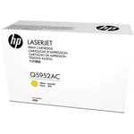 Q5952AC, Контрактный картридж HP 643A лазерный желтый (10000 стр)