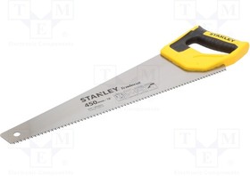 STHT20354-1, Hacksaw; wood; 8teeth/inch; TRADECUT™; 450mm