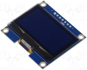 REA012864AAWAP3N00000, Display: OLED; graphical; 1.54"; 128x64; Dim: 42.4x38x5.96mm; white