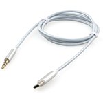 Cablexpert Кабель-переходник USB Type-C/Jack3.5, Mobile, 1м, белый ...