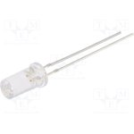 OSOOP25T51A, LED; 5mm; orange; 750?1120mcd; 50°; Front: flat; 1.8?2.6V; -30?85°C