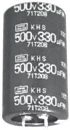 EKHS451VSN561MA40S, Aluminum Electrolytic Capacitors - Snap In 560uf 450V