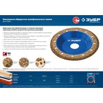 ЗУБР №2 среднее зерно, 125 мм, ВК8, наклонная обдирочно-шлифовальная чашка ...