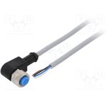 YG2A14-100VB3XLEAX, Female 4 way M12 to Unterminated Sensor Actuator Cable, 10m