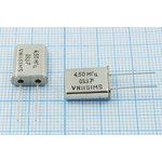 Кварцевый резонатор 4500 кГц, корпус HC49U, S, стабильность частоты /-40~70C ...