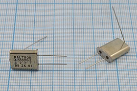 Резонатор кварцевый 4.5МГц, нагрузка 32пФ; 4500 \HC49U+LW\32\\\ HC49U[RALTRON]\1Г