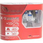 MLH11XTV150, Лампа 12V H11 55W +150% бокс (2шт.) X-treme Vision CLEARLIGHT